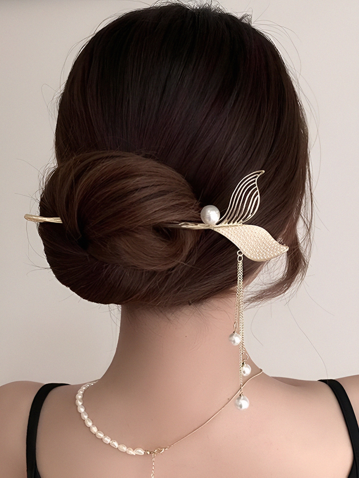 کانزاشی فلزی دم ماهی آویز دار