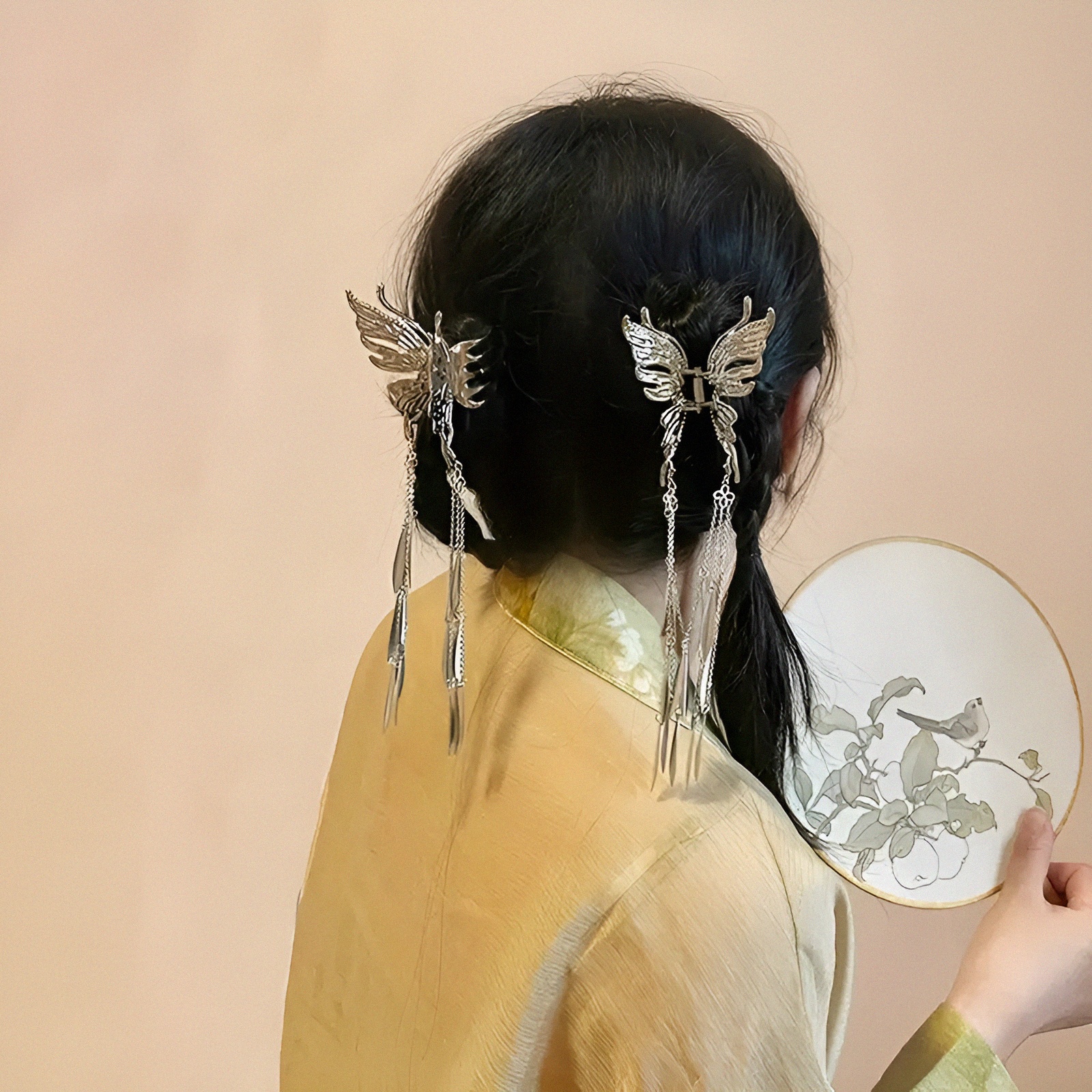 کلیپس فلزی پروانه آویز دار