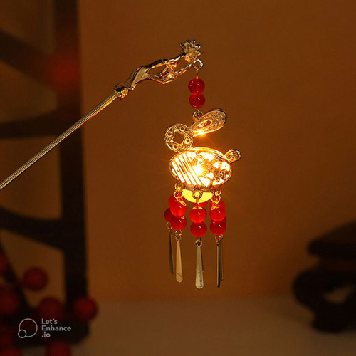 کانزاشی چراغ دار طرح خرگوش